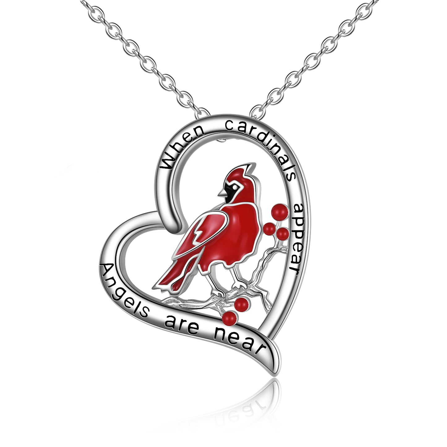 When Cardinals Appear Necklace