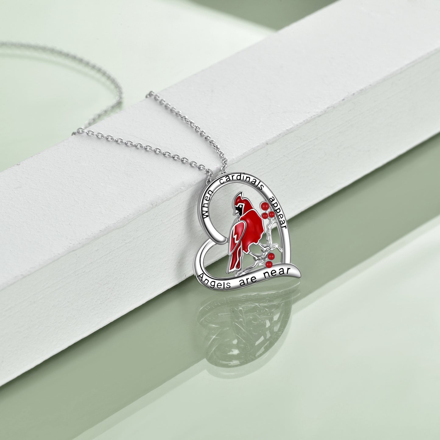 When Cardinals Appear Necklace