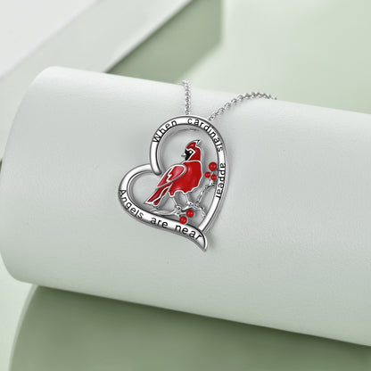 When Cardinals Appear Necklace